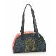 Overprinted canvas handbag