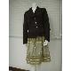 Beaded skirt Unlined blazer