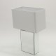 Sell Rectangular Plain Mirror Table Lamp