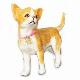 Dog Toy, Simulation Dog Toy, Furry Animal Toy