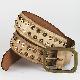 Studs Leather Belt