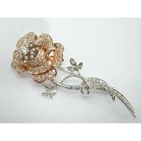 Rose Brooch