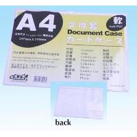 A4 PVC Single Document Casesc
