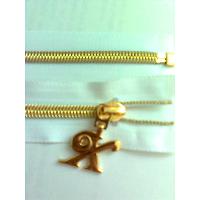 Golden Teeth Zipper , Metal Zipper