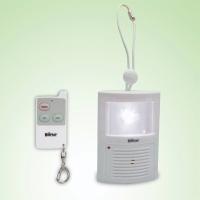 Double Sensor 3 in 1 Alarm / Door Bell with Flash Light (or optional watchdog) and Wireless Remote Control