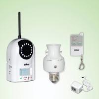 Wireless digital video/photo recorder with motion sensor and wireless lampholder