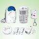 Motion detector alarm with magnetic sensor & remote control & wired external siren/flash light, Model 135RPK