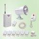 Door / Window Alarm with Wireless Remote Control/Outdoor Siren, Model 603ARSK