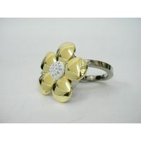 Golden Flower Handbag Brooch and Hook