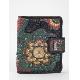 Riffled pig skin wallet