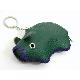 Genuine leather coin purse- fatty pig