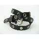 Full eyelets leather belt, IB1233