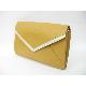 Contrastive Leather Evening Bag, IH0307