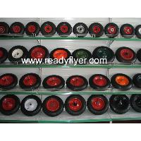 Solid Wheel, Pneumatic Tyre, Flat Free Wheel, Crumb Rubber Wheel, Pu Foam Wheel For Barrows