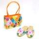 Straw & Crochet Items, WGB-298/B (<B>Bag</B>)
WGO-311/B (Shoes)