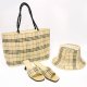 Straw & Crochet Items, WGB-601/A (Bag) 
WGH-613/A (Hat)