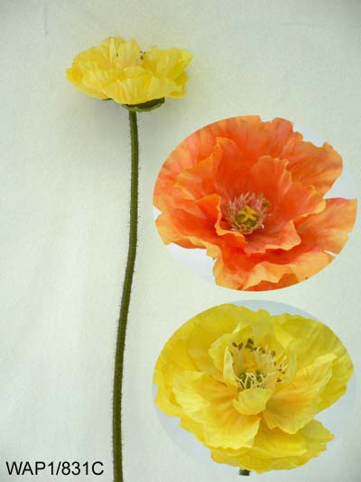 21 inches SINGLE POPPY