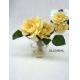CURLY ROSE IN GLASS W/ WATER
