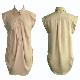Silk Twill Pleated Shirt, WS-102-50134