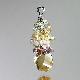 Semi-Gems Stones Silver Pendant