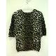 Animal print pullover,