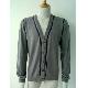 Stripe print cardigan.