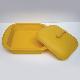 Silicone 8 inches Square Baking Pan with Cover