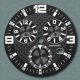 Carbon Fiber chronograph dial