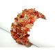 Carnelian Agate Chip Bracelet Bangle 1 Strand #ffb0001