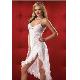 Fancy floral print women's sleep gown, ka9012