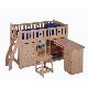 Loft Bunk Bed, Kids Bedroom Set, FV-B-Combination-002