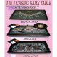 3 In 1 Casino Game Table