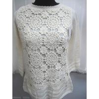 7GG pullover with crochet
