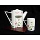 4 Piece Tea Pot Set with Wooden Tray with Gift Box, GT-09192-L