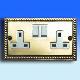 13A 2 Gang DP Switched Socket, G2019