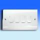 Slim Urea 10A 4 Gang 2 Way Switch