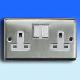 13A 2 Gang DP Switched Socket, L2019