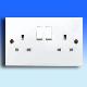13A 2 Gang DP Switched Socket, 2019