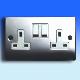 13A 2 Gang DP Switched Socket, V2019
