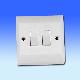 10A 2 Gang 2 Way Switch, GTU2022