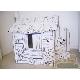 Diy House, Children House, Playing House, Paper House, 001