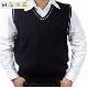 V Neck Sleeveless Mens Knitted Vest, DAS-0140A