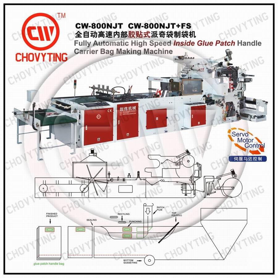 Bag Making Machine Cw-800njt