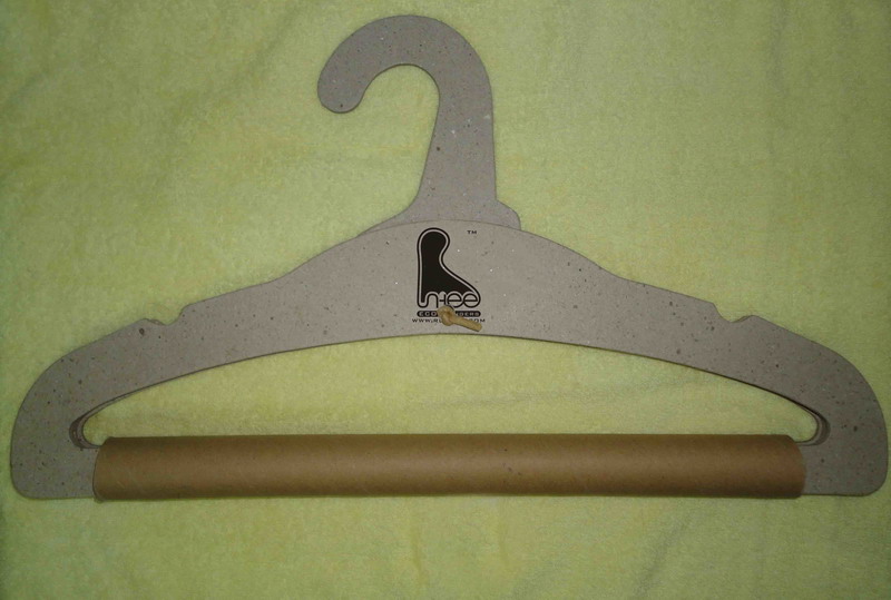 Recycled Paper Hangers, Eco Hangers, Paperboard Hangers