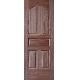 Natual Sapelli Veneered Hdf Molded Door Skin