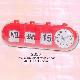 Desk Alarm Clock w/Calendar, 2030