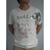 Skull Foil Print T-shirt