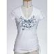 Cotton Lycra knitted T-shirt with printing