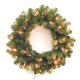 NOBLE FIR 24 inches PRELIT WREATH