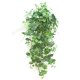 FLOCKED JUMBO WILD GRAPE LEAF LG. HANGING VINE BUSH